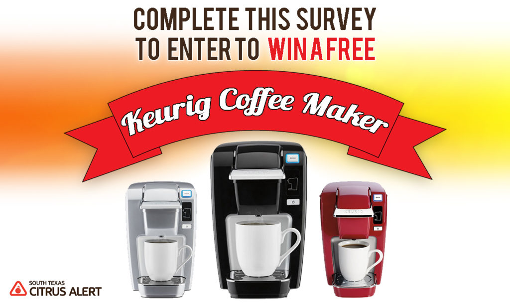 ENTER TO WIN A KEURIG COFFEE MAKER Citrus Alert